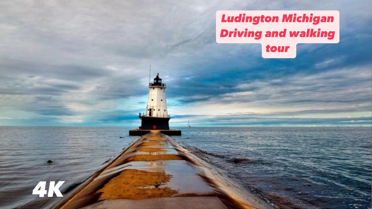 Ludington Michigan Driving & Walking Tour