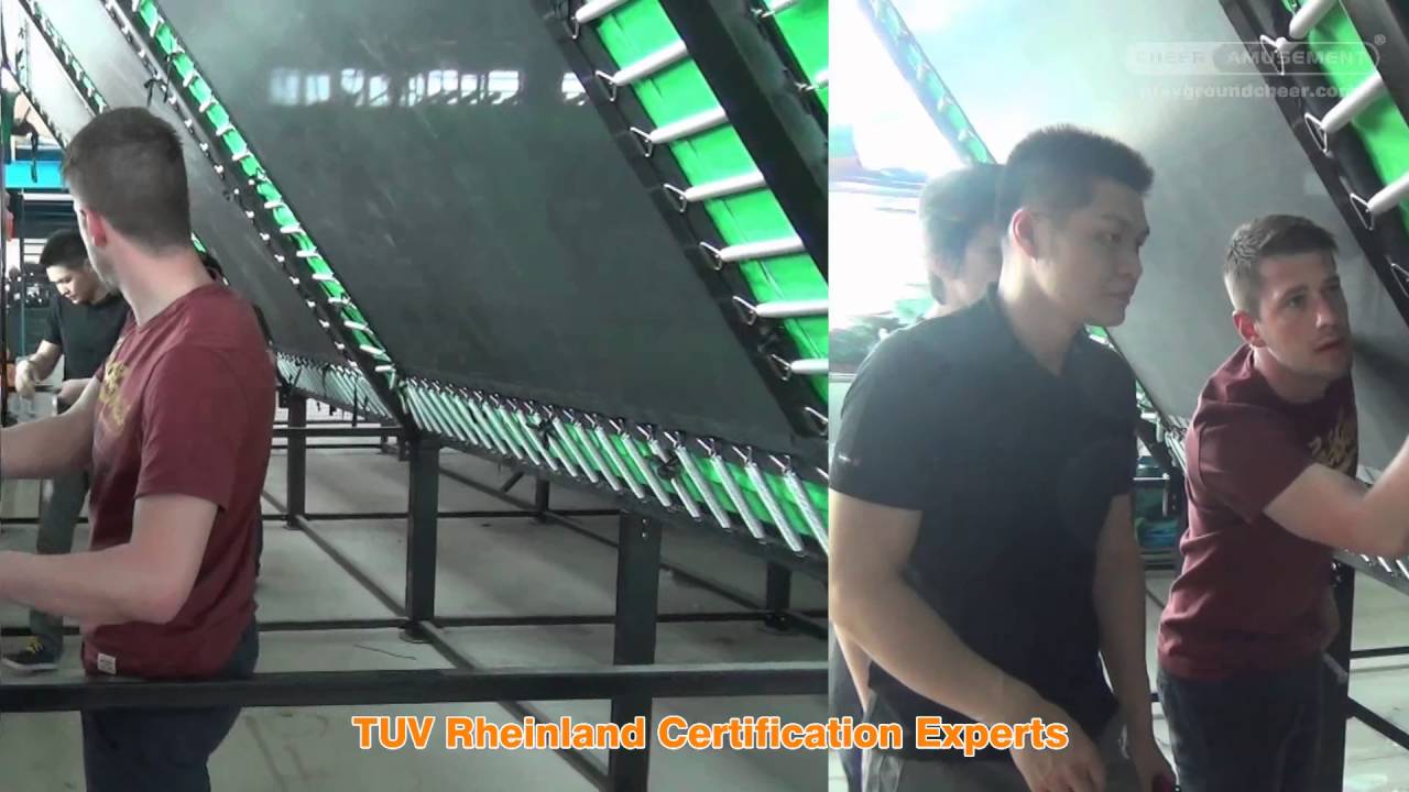 Trampoline Park Supplier TU certificates process video