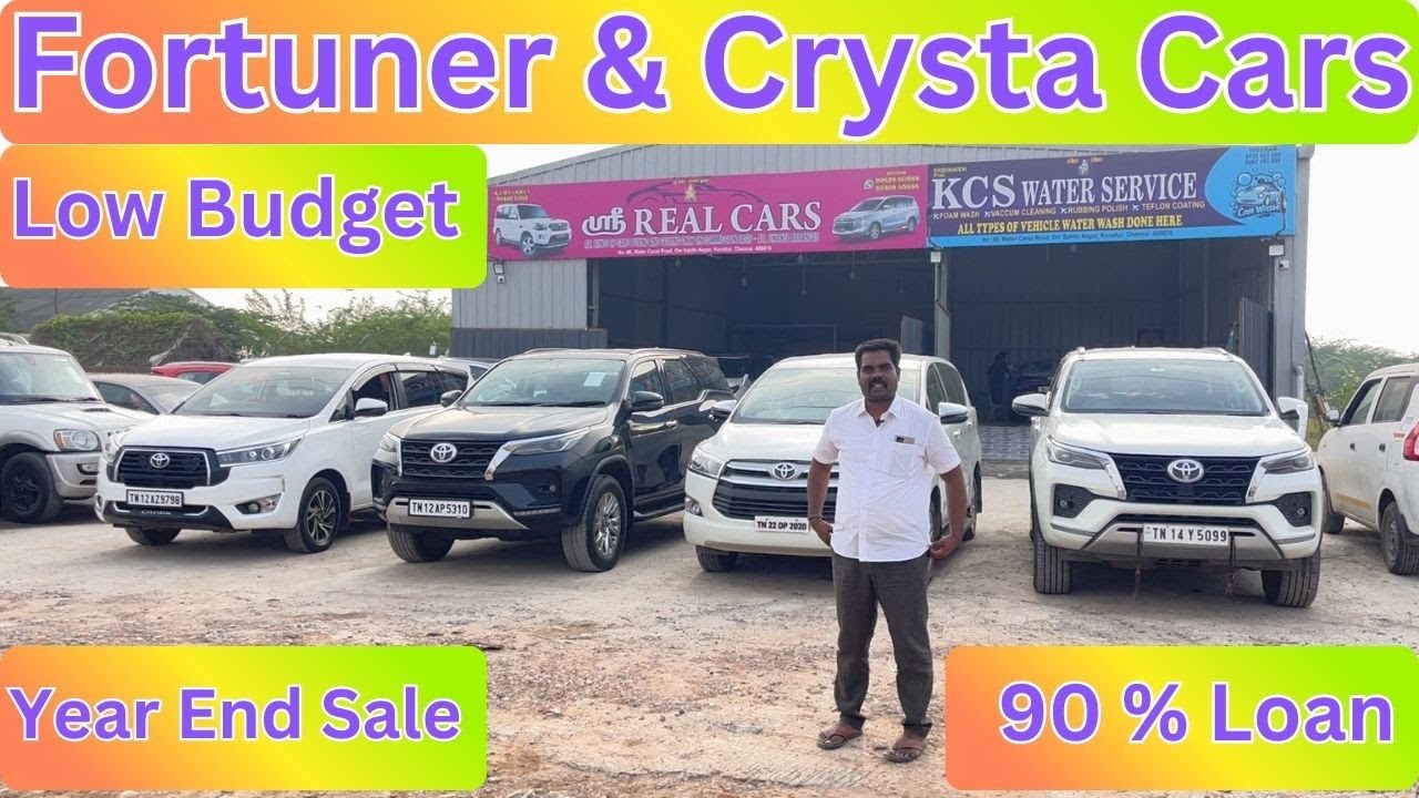 Innova Crysta & Fortuner Cars Offer Sale / Year End Price