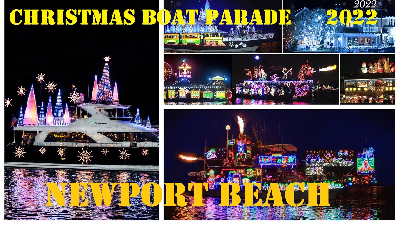 Christmas Boat Parade 2022 | Newport Beach