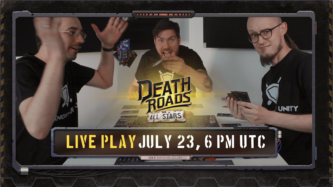 Death Roads: All Stars | Board Game | Live Play