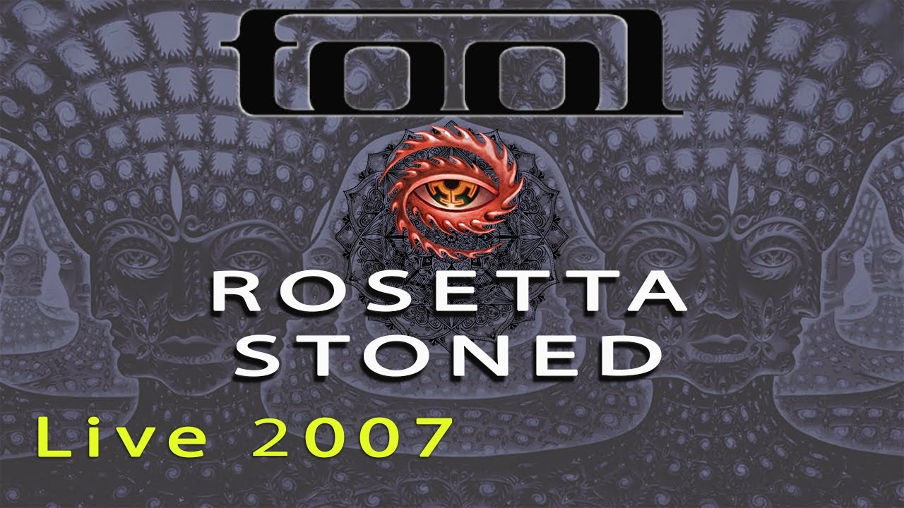 TOOL ROSETTA STONED 2007 Act, Multicam. 10.000 Days Tour. NON-existent DVD.