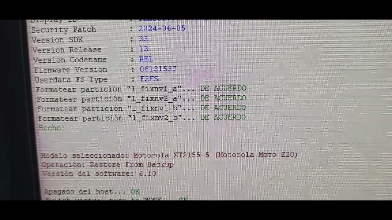 Recuperar Señal Moto G14 Por daño de F4