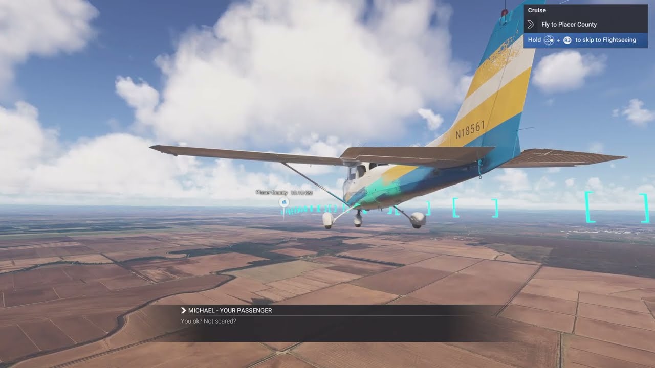 Microsoft Flight Simulator 2024 | Flightseeeing To Placer County
