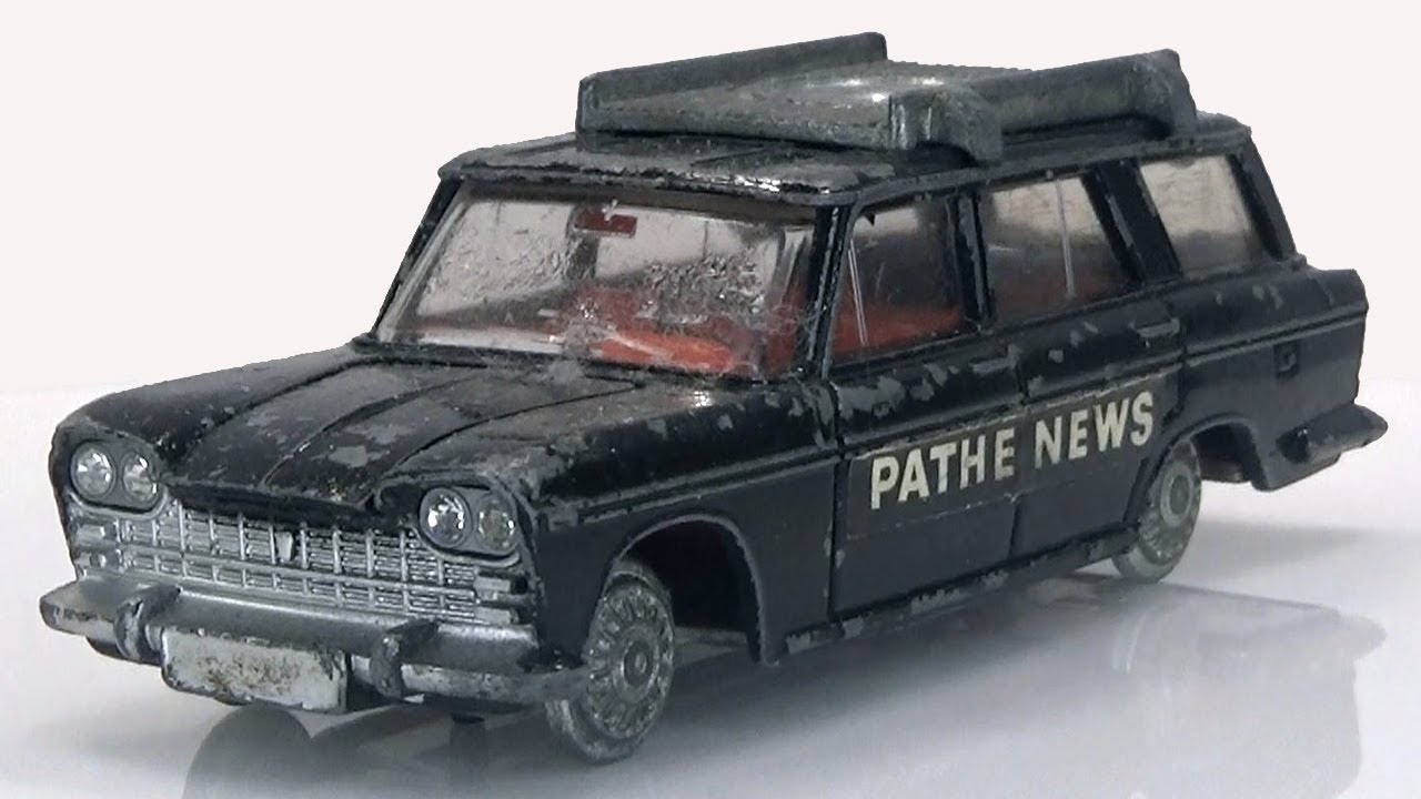 Pathe News Camera Полная реставрация автомобиля. Фиат 2300 №281 Динки. Литая модель.