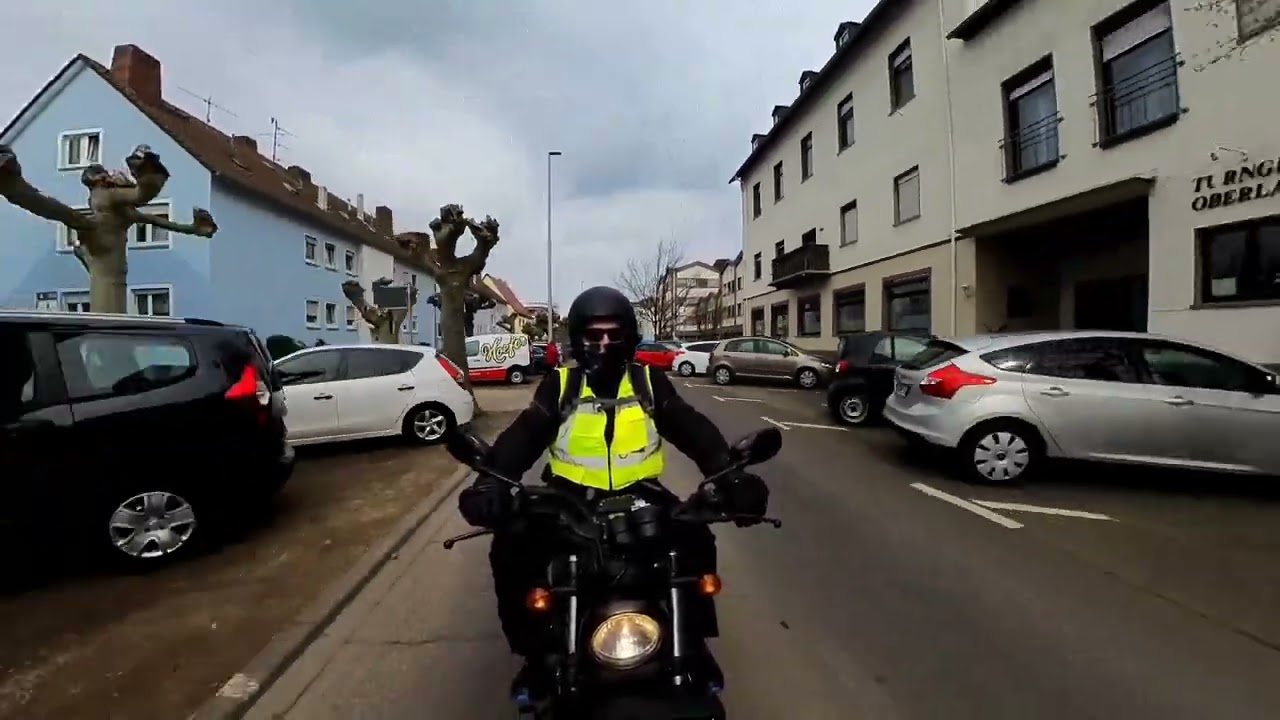 Hyosung GV125S Lahnstein Tour