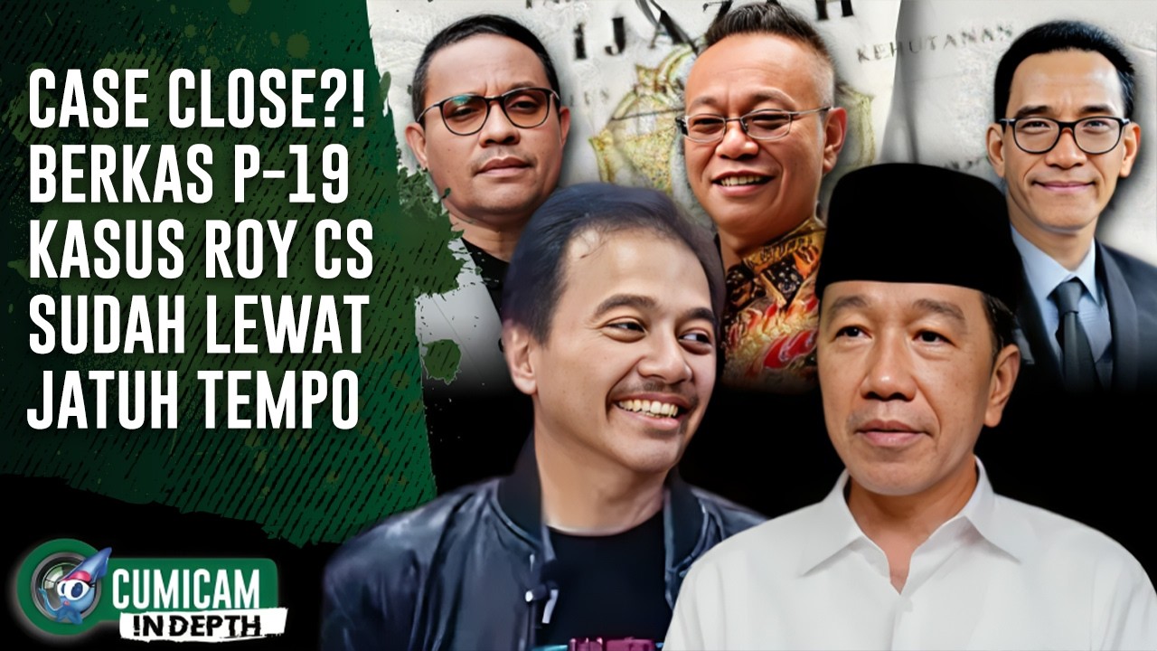 Berkas P19 Laporan Jokowi Kadaluwarsa?! Pihak Roy Suryo Cs Sentil Polda Tak Profesional! | INDEPTH