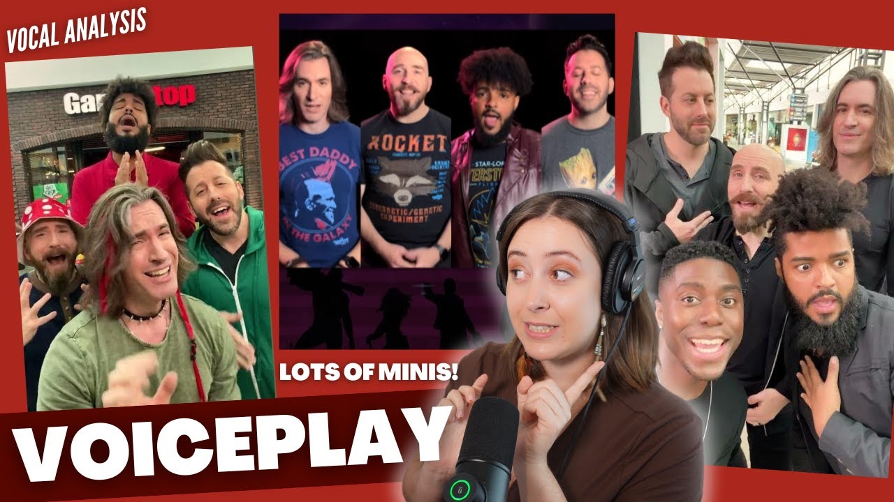 VOICEPLAY minis (PEACHES + more!) | Vocal Coach Reaction (& Analysis) | Jennifer Glatzhofer