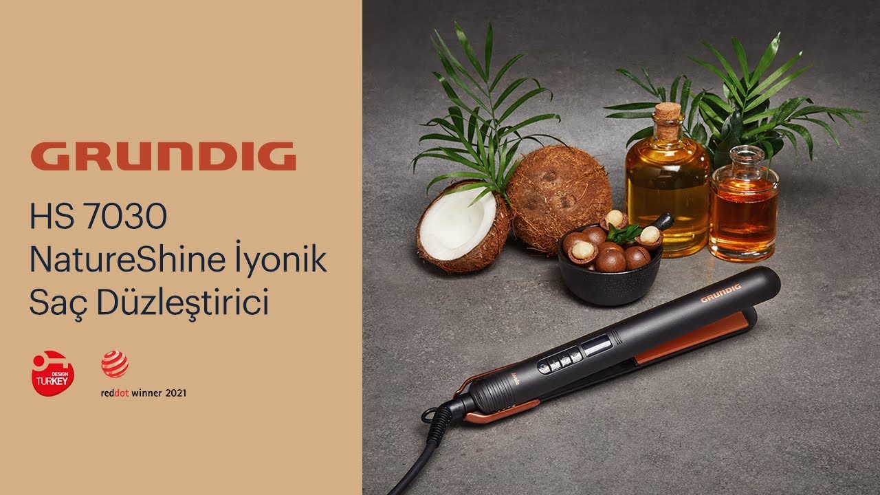 GRUNDIG | HS 7030 NatureShine İyonik Saç Düzleştirici