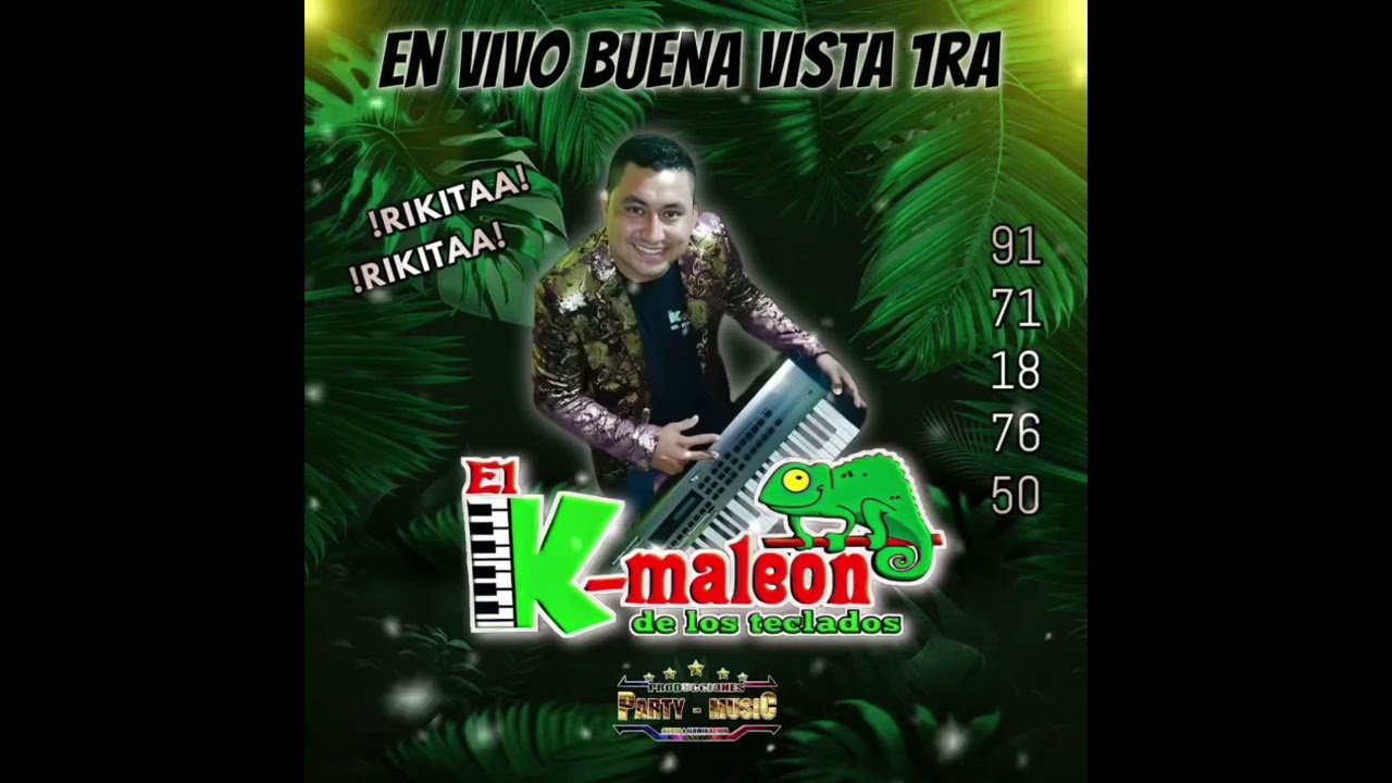 CUMBIA DEL MAR, MAGDALENA MAGDALENA - El K-maleon De Los Teclados - En Vivo Buena Vista 1ra