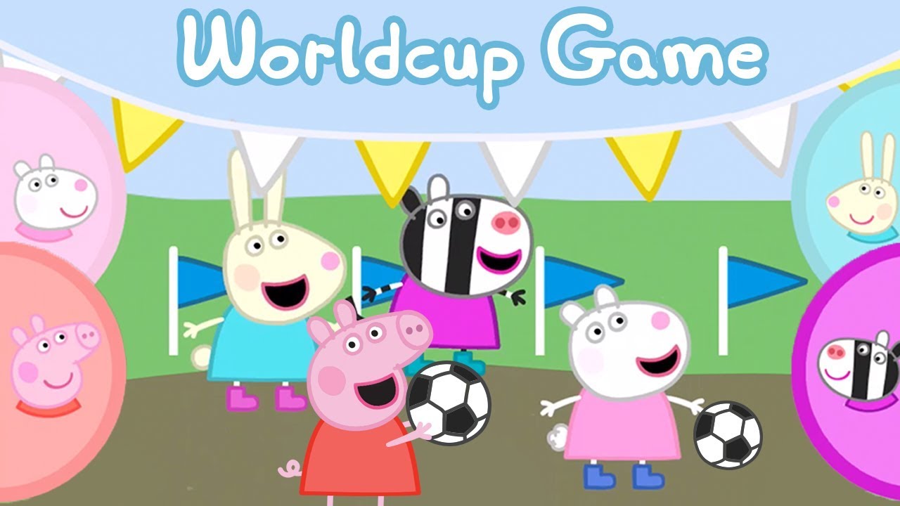 Peppa Pig App | World of Peppa Pig - Worldcup Sports Special | Game for Kids