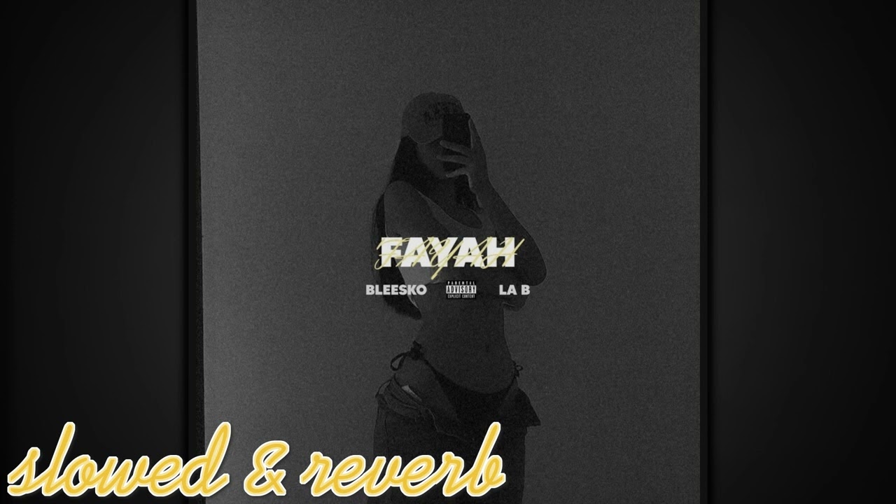 Bleesko La B - Fayah (slowed & reverb)