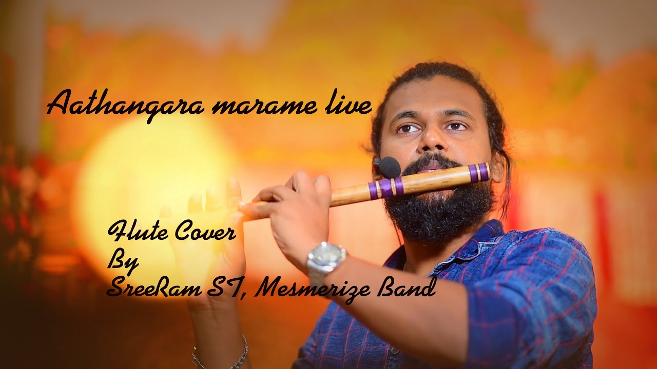 Aathangara marame live | Mesmerize Band | Flute cover