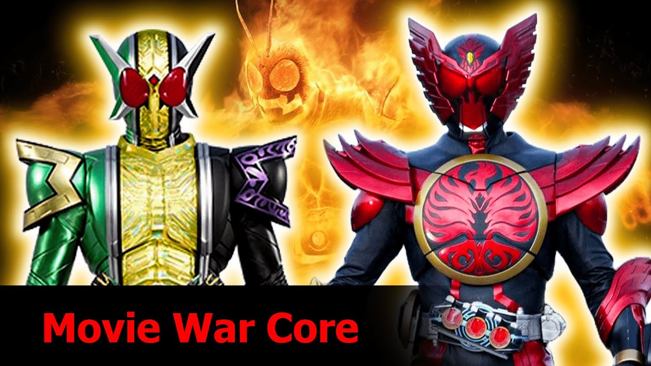 Rider Tàn Ác Sinh Ra Từ  Gaia Memory và Core Medal?! — OOO & W ft Skull: Movie War Core