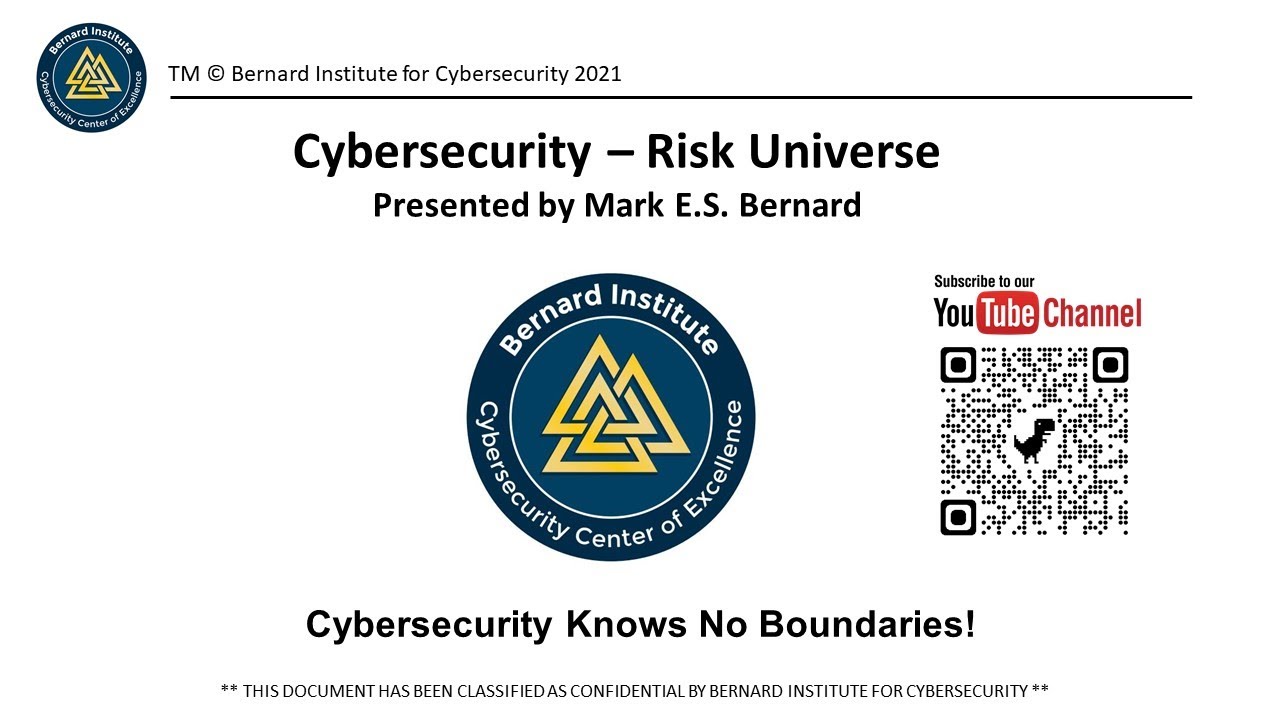 Cybersecurity Risk Universe