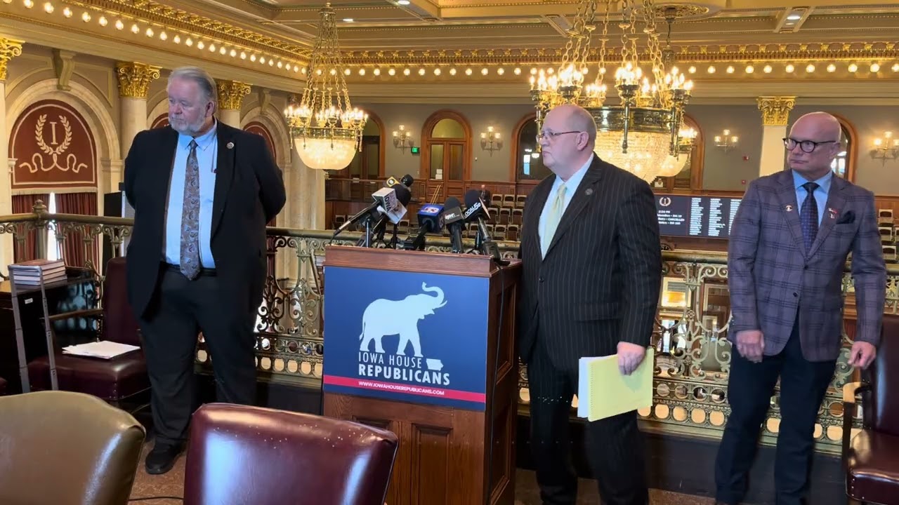 Iowa House Republicans unveil 