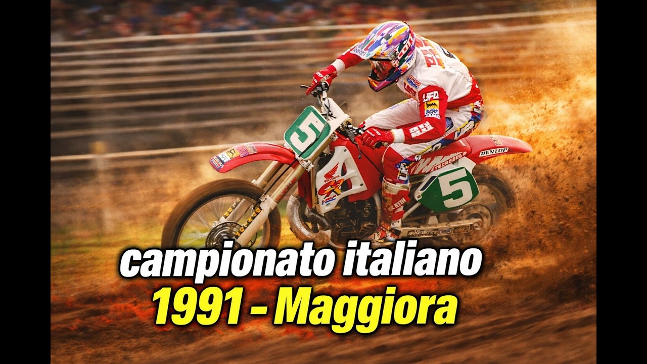 Campionato Italiano  Motocross 1991 - Maggiora [Servizio OK Motori]