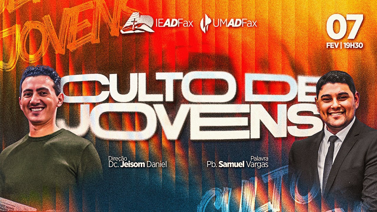 📺 Culto de Jovens | 28.02.2026 | Igreja ADFax