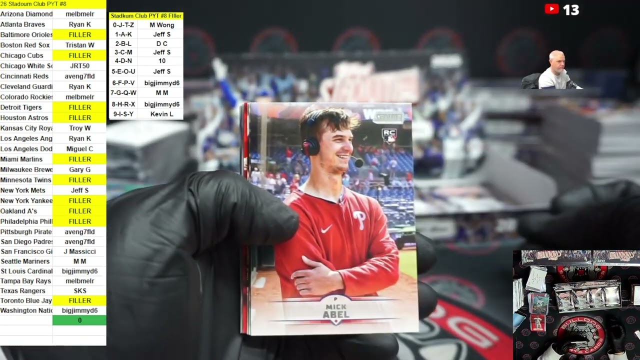 8 Box 2025 Stadium Club PYT #8