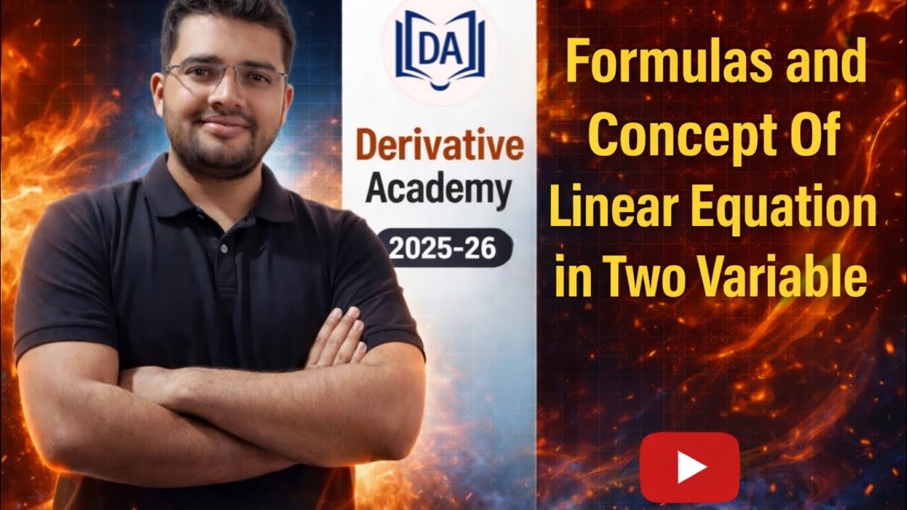 # Concept Linear Equations in Two Variables #