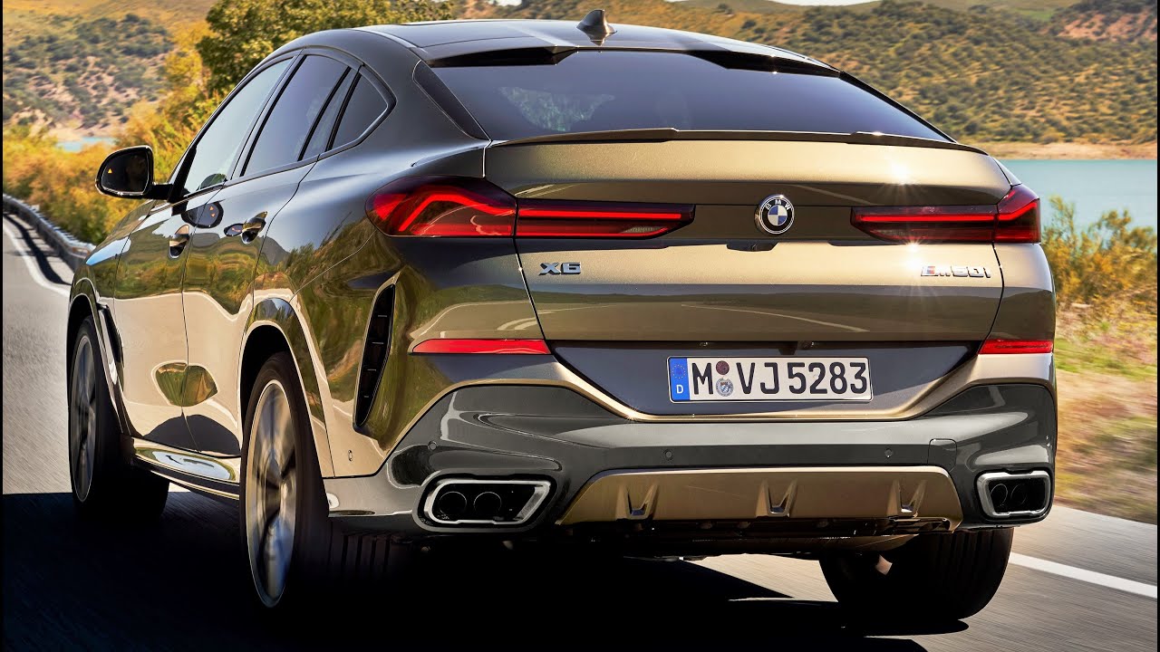 2020 BMW X6 M50i - Luxury Sports Activity Coupe