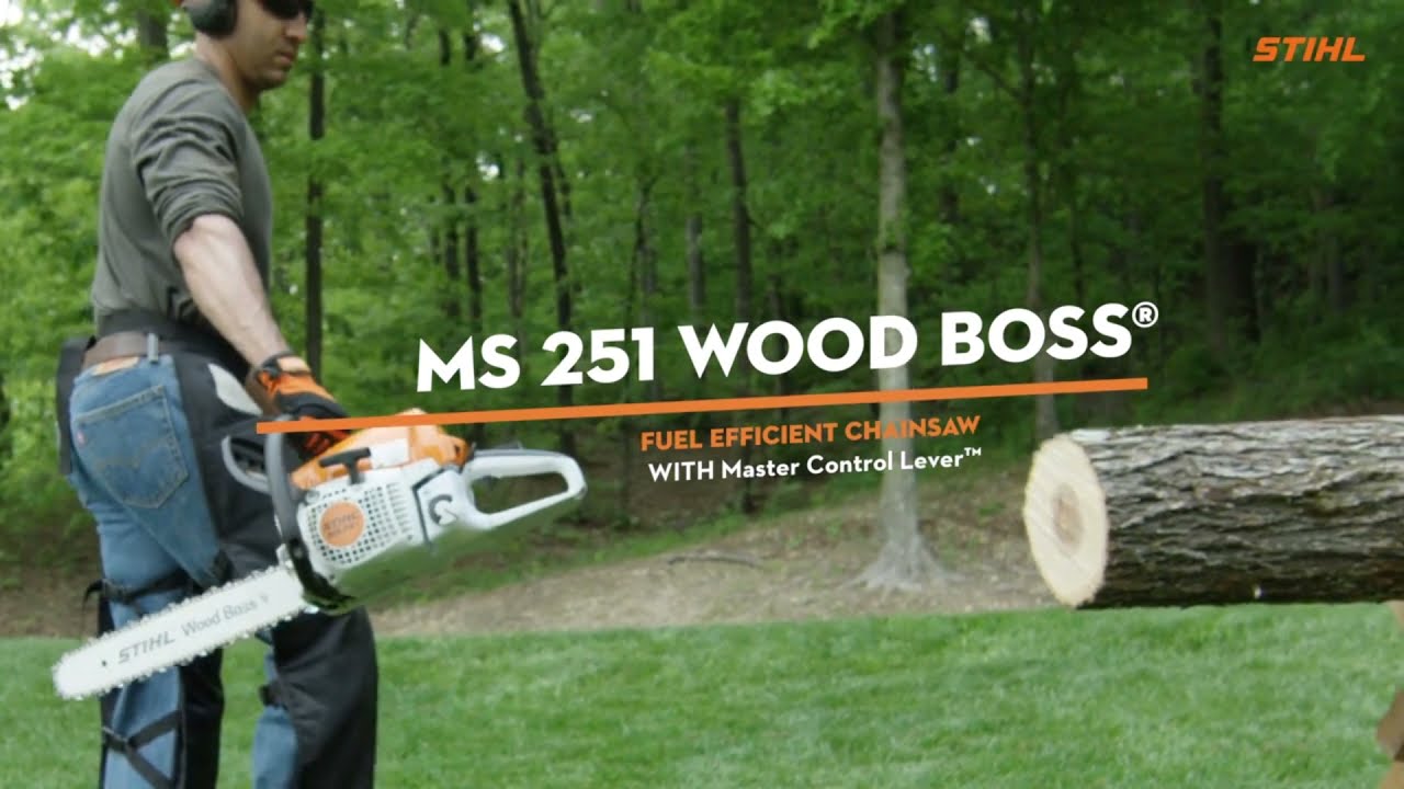 2021 STIHL® MS 251 WOOD BOSS® Chainsaw For Sale in Hicksville, NY