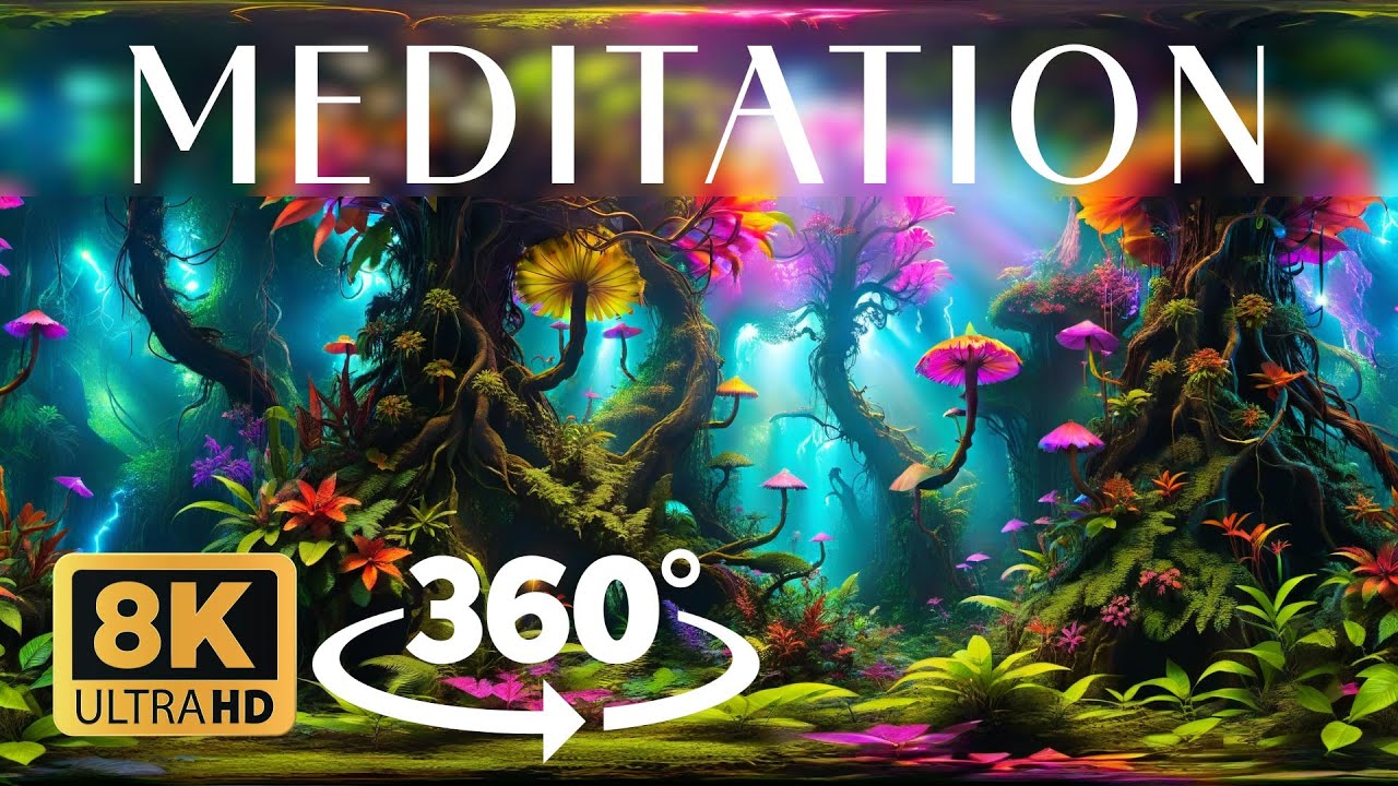 Creative Awakening Meditation [8K] 360&deg; VR | Ethereal Forest Experience
