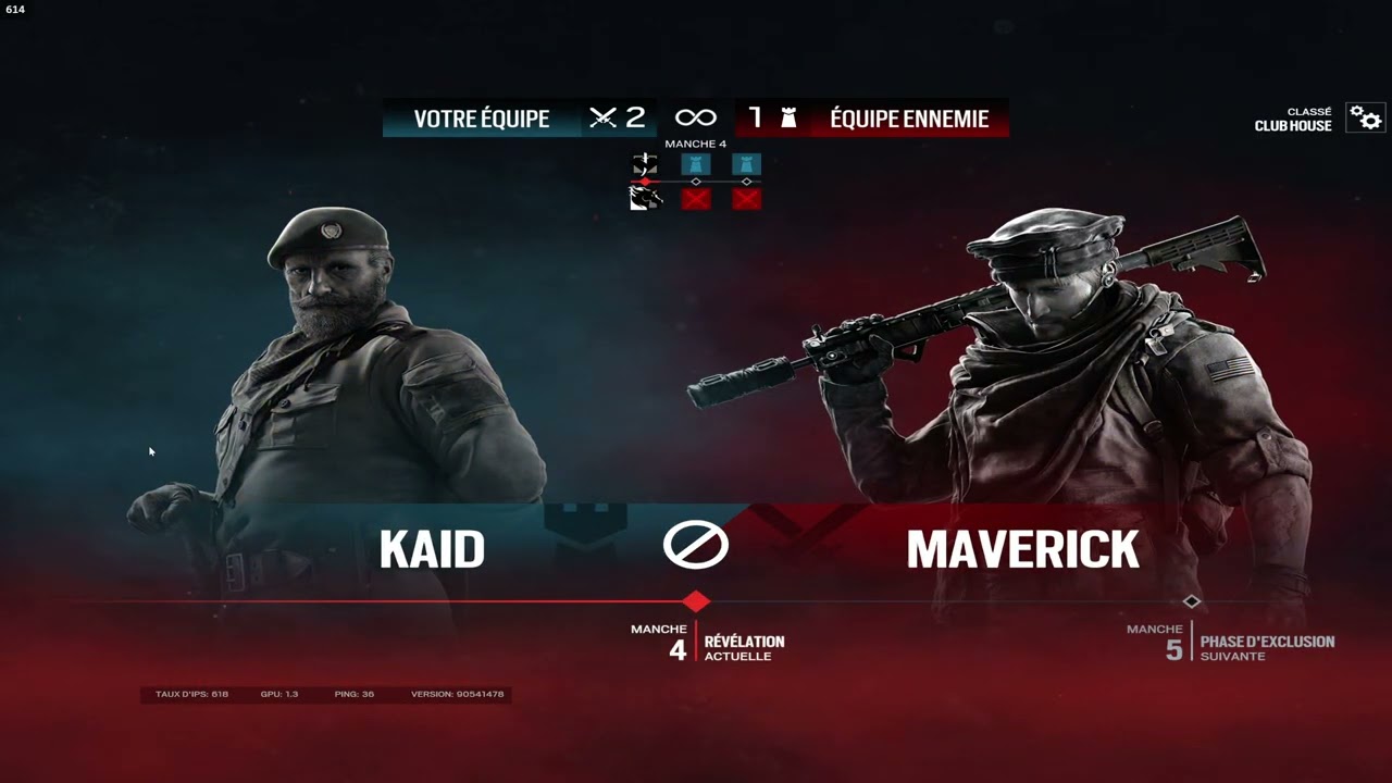 R6 RANKED SUR CLUB HOUSE 8 KILL