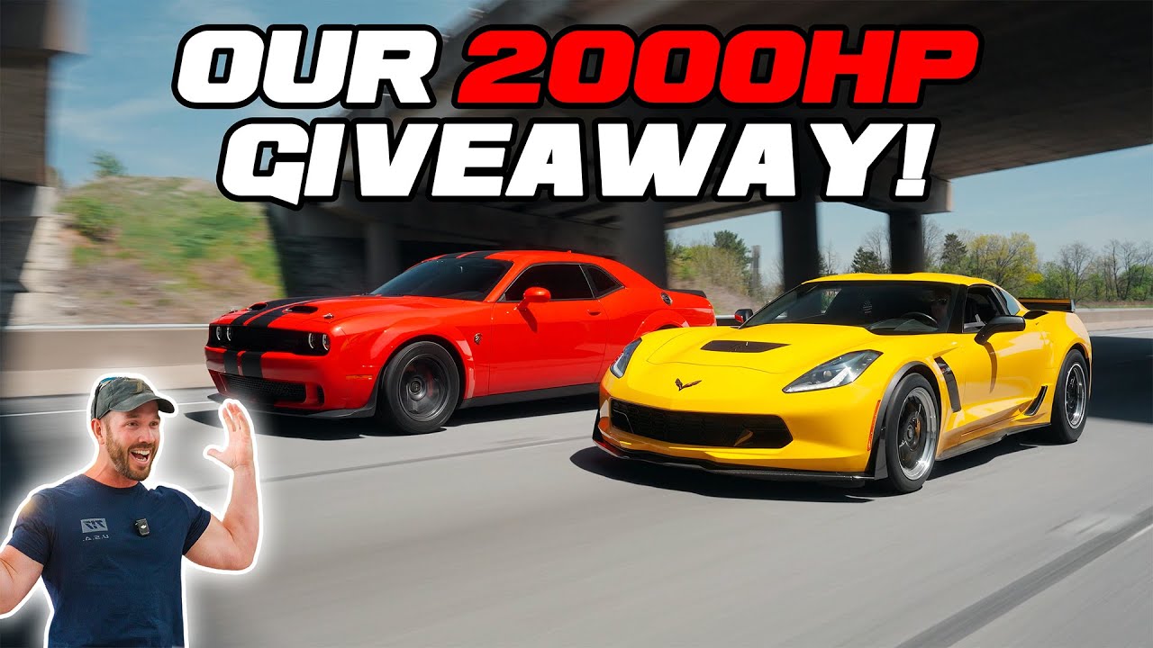 2000hp Giveaway JUST Launched… And Our GT500 Winner LOST IT! 😂