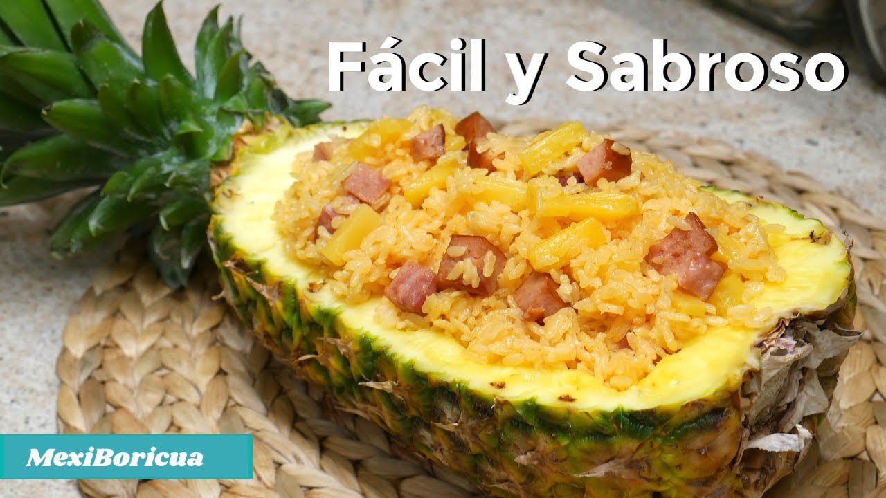 ARROZ CON PIÑA | Receta Facil y Sabrosa