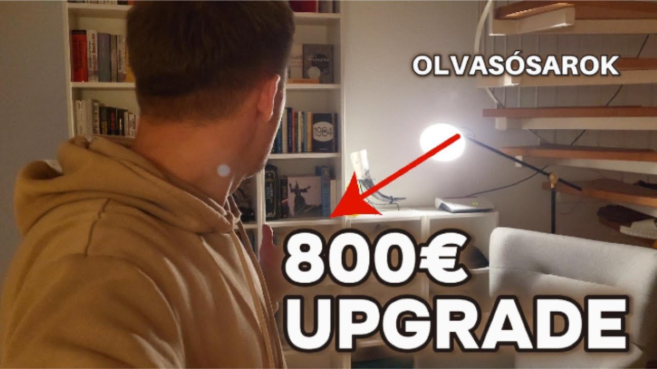 Mi Történik, Ha Egy Könyvmolynak Pénzt Adsz? LAKÁSUPGRADE Vol II 🇩🇪