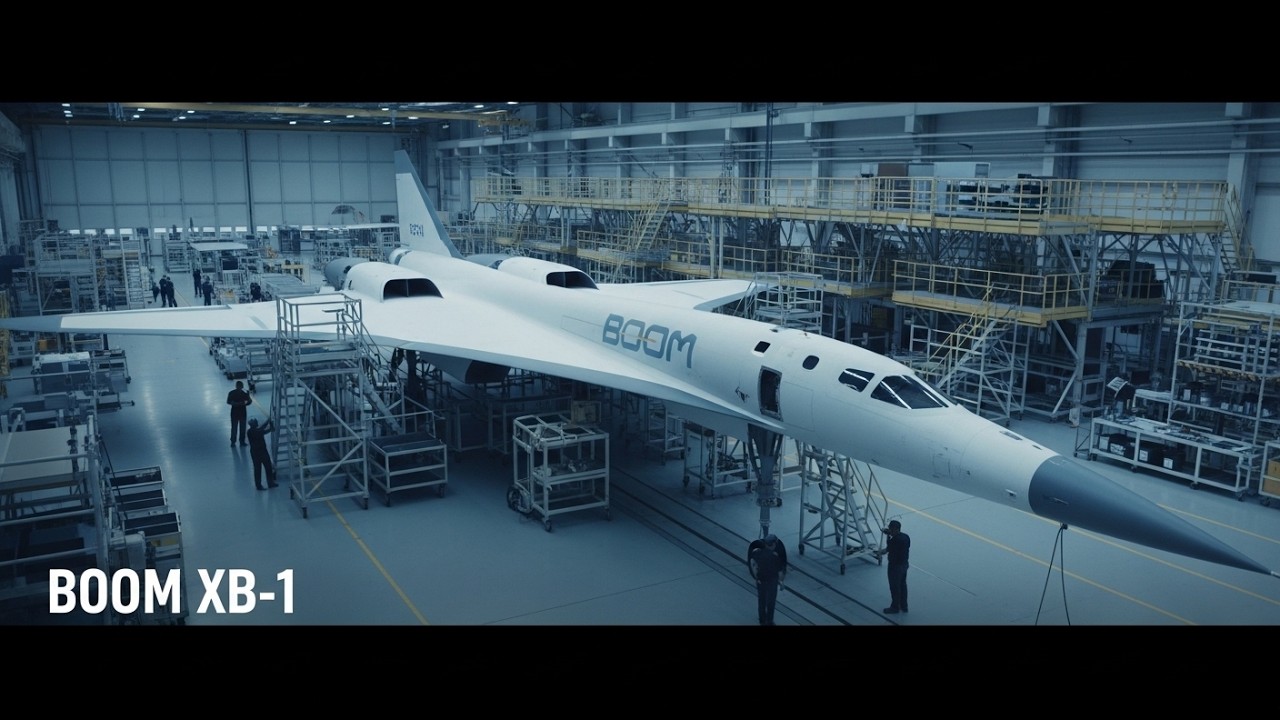 Boom XB-1 Flugzeugherstellung | Dokumentation | Pr&auml;zision im Prozess