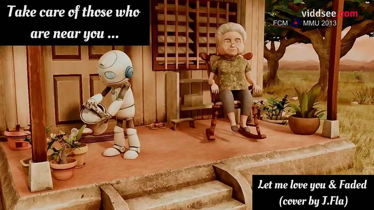 Robot assistant and grandmother