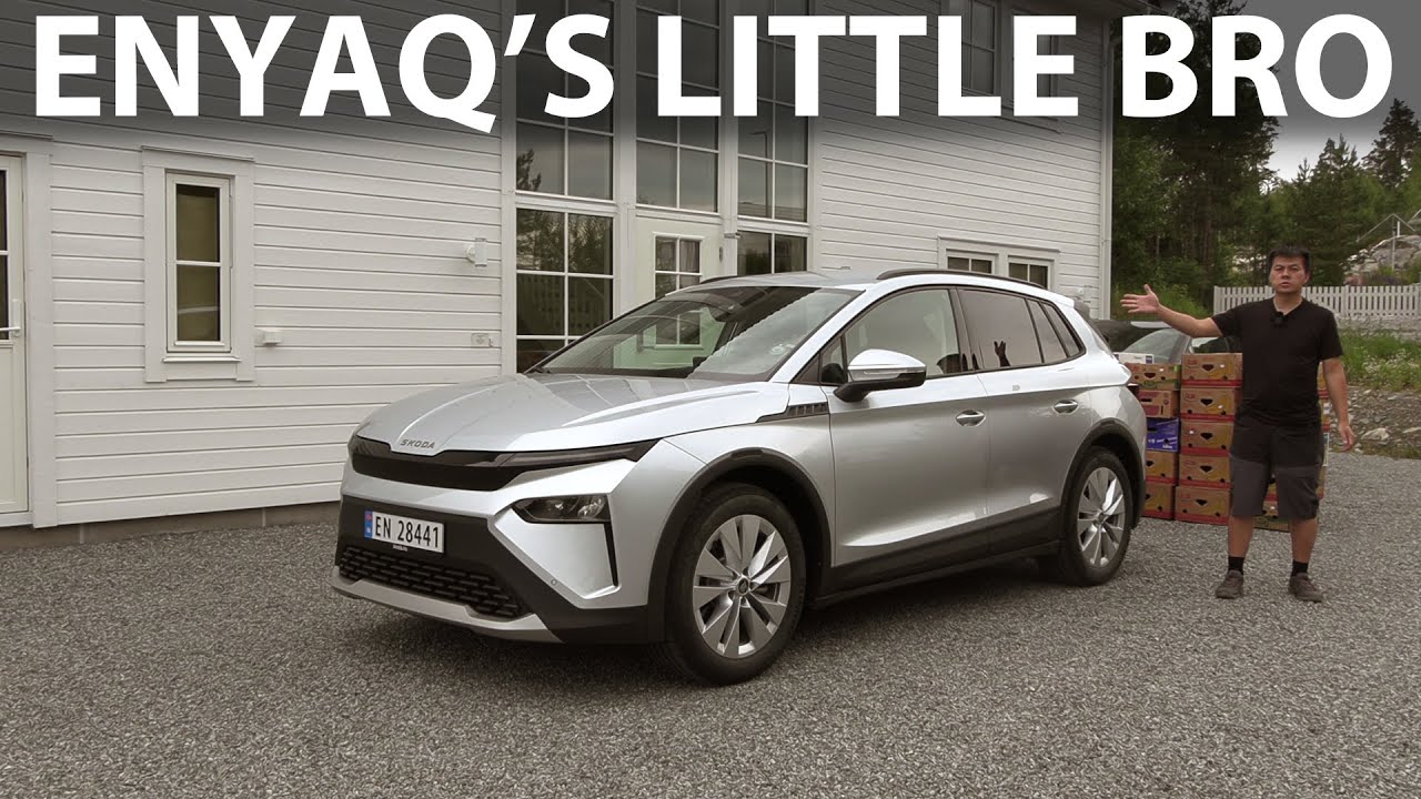 Skoda Elroq 60 banana box test