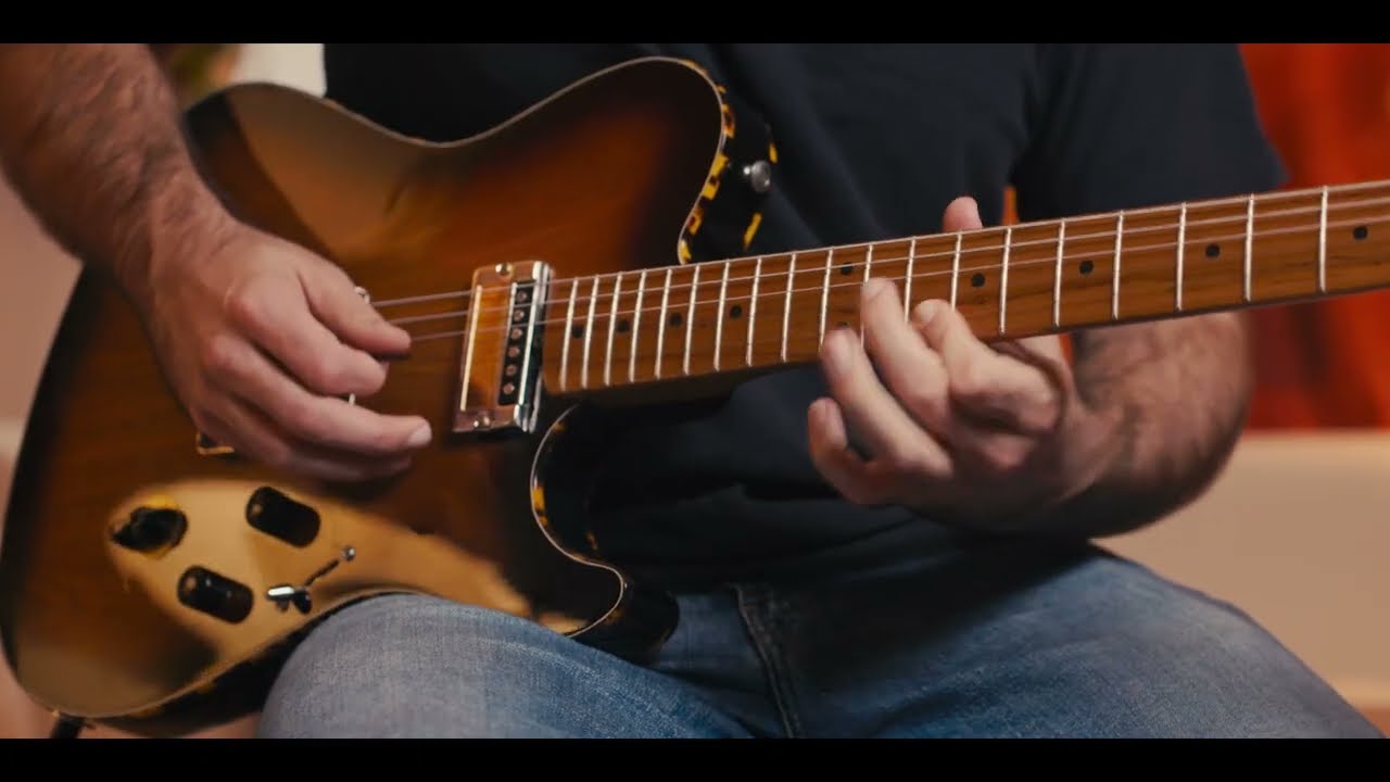 Asher Guitars Handcrafted T Deluxe Roasted Swamp Ash Country Demo