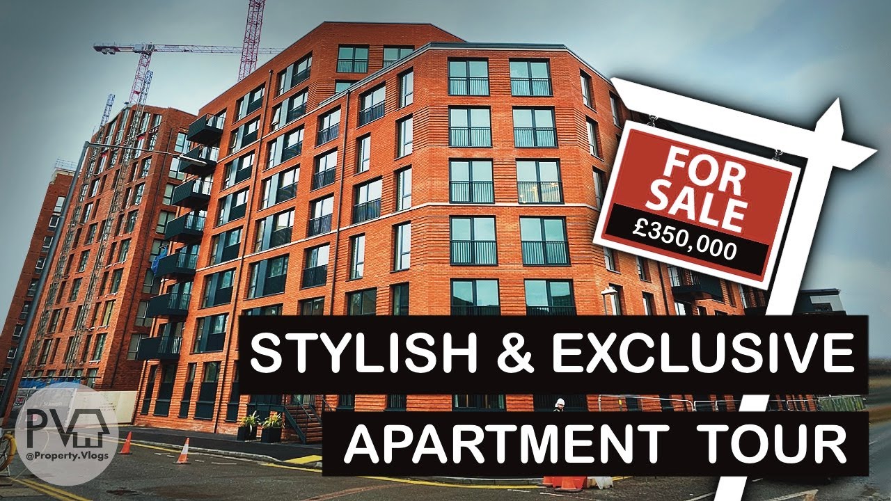 Touring a &pound;350K EXCLUSIVE New Build City Centre Apartment | Berkeley Group Snowhill |  UK House Tour