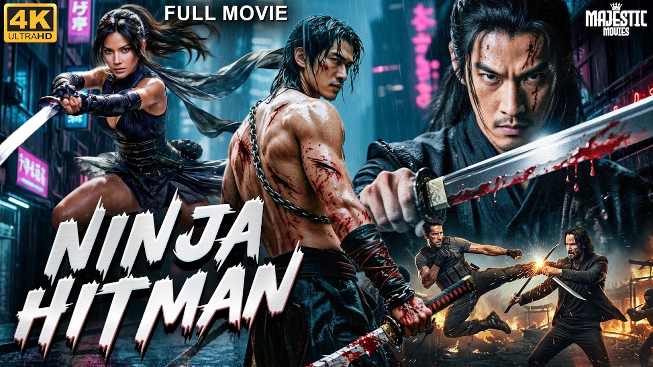 NINJA HITMAN - Full Hollywood Action Thriller Movie | English Movie | Jenny, Paul | Free Movies
