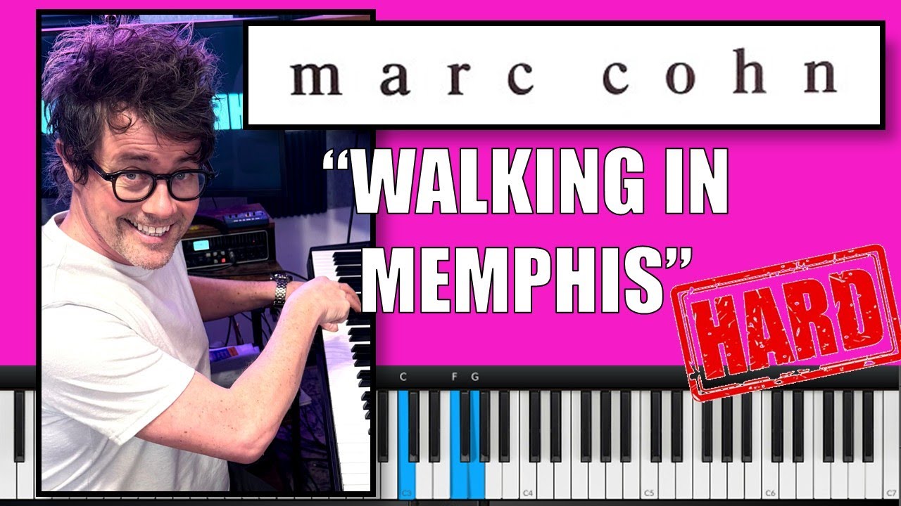 How to Play 'Walking in Memphis' by Marc Cohn (or Cher!!) - Piano Tutorial