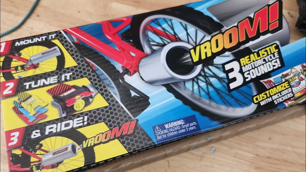 THE TURBO SPOKE BIKE EXHAUST MADE MY BIKE FASTER 