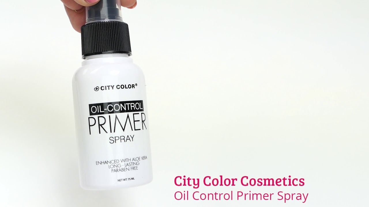 City Color Cosmetics   oil Control Primer Spray