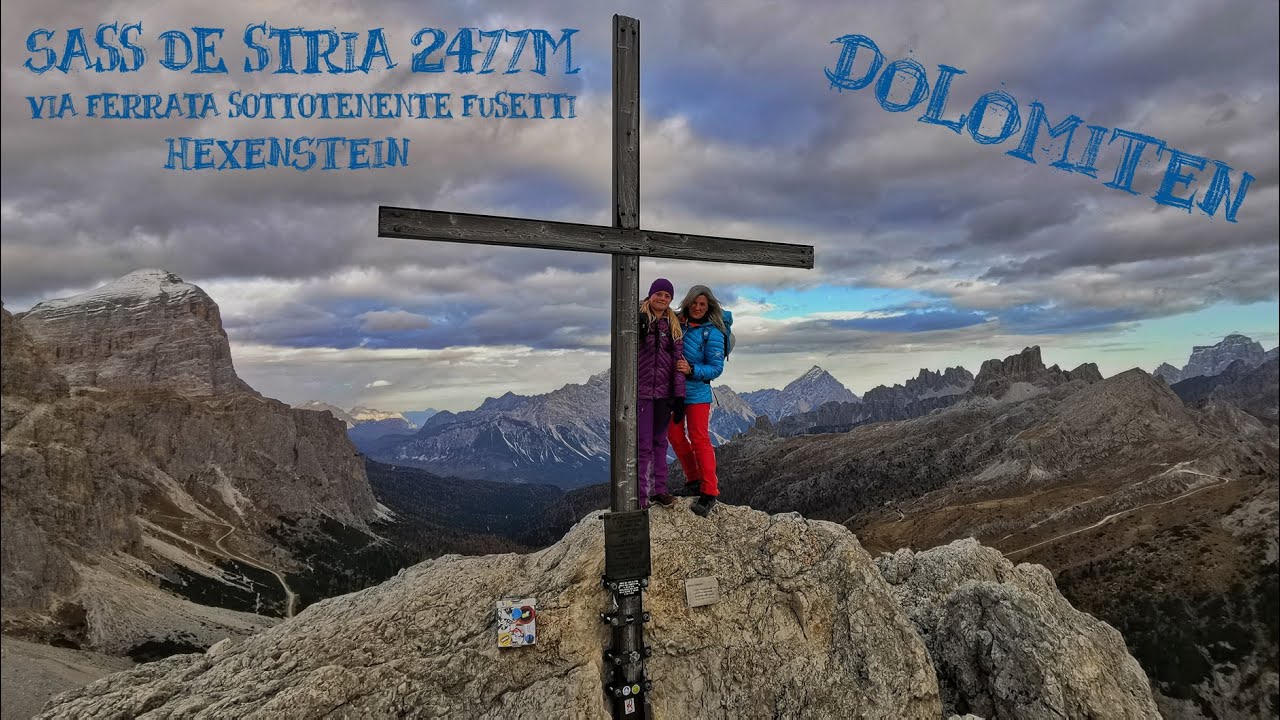 Sass de Stria (Hexenstein) - via Ferrata Fusetti/Dolomiten