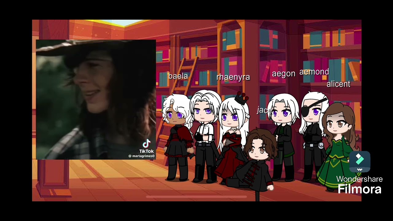 House of the Dragon react to Lucerys as Carl Grimes [watch at 2x speed] *read the description*
