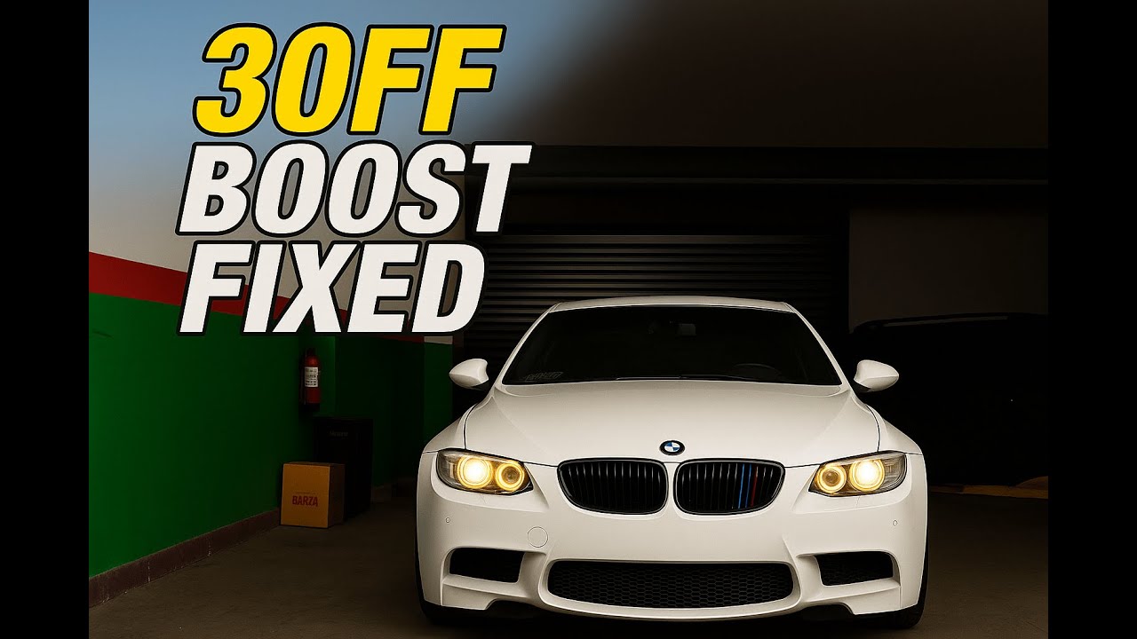 BMW 335i 30FF Code – Low Boost Problem Solved!