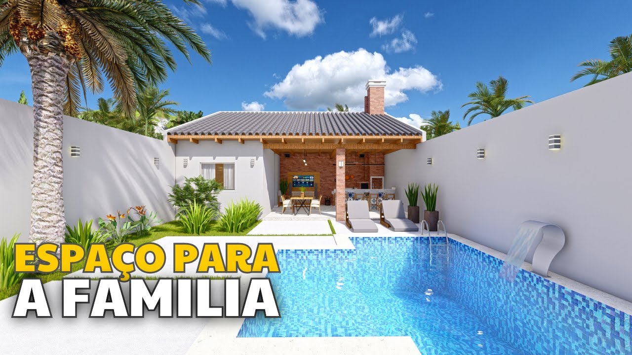 EDICULA PEQUENA SIMPLES │COM 1 QUARTO │NOS FUNDOS DO TERRENO│TERRENO 10X20