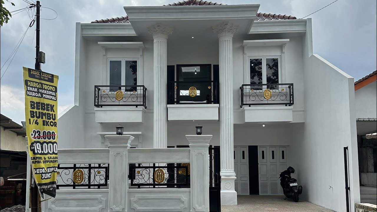 RUMAH 2 LANTAI TEPI JALAN RAYA TAJEM – Dekat Stadion Maguwoharjo & Jogja Bay | Sleman