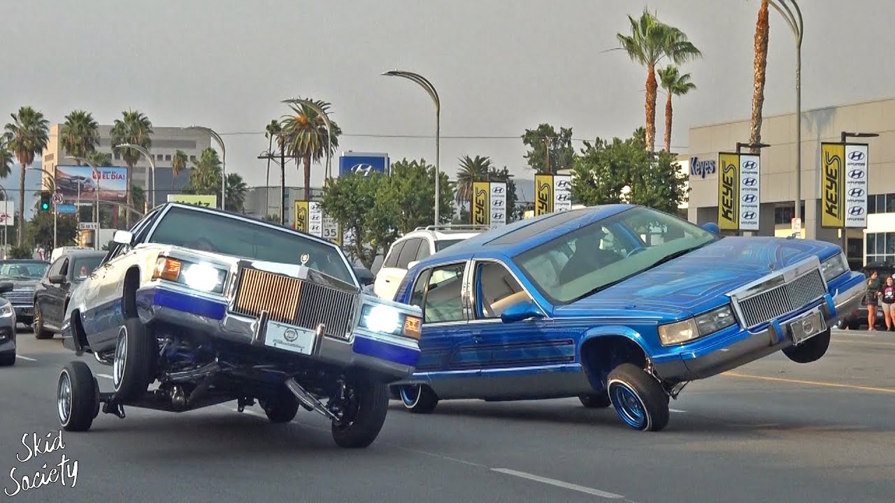 Lowriders TAKE OVER Van Nuys Blvd!