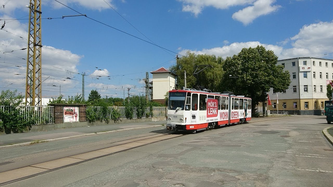Zwickau Straßenbahn (KT4DC), 07.08.2017
