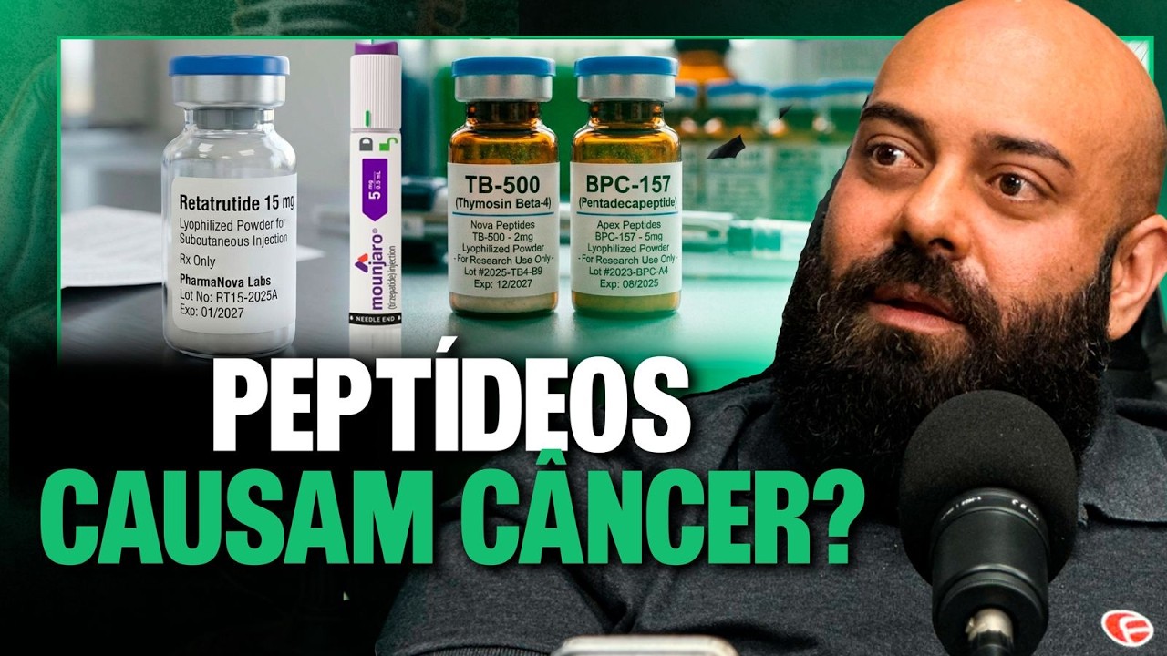 PEPTÍDEOS CAUSAM CÂNCER? KAMINSKI RESPONDE!