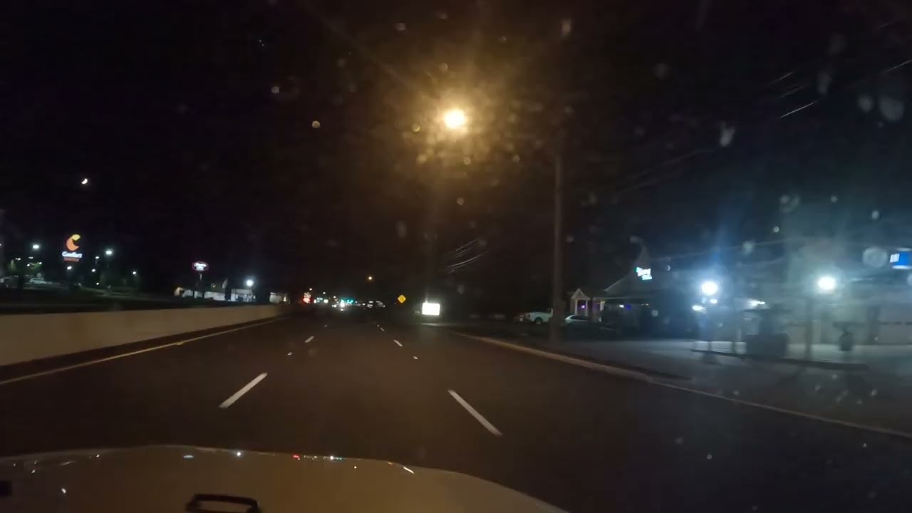 Driving from Atlantic City to Manhattan, New York City
