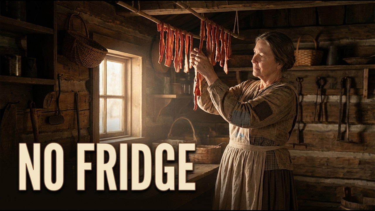 How Pioneers Kept Food From Spoiling Without Refrigeration